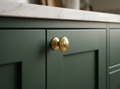 Knob Ann-Britt 25mm Unlacquered brass