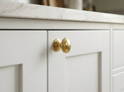 Knob Ann-Britt 25mm Unlacquered brass