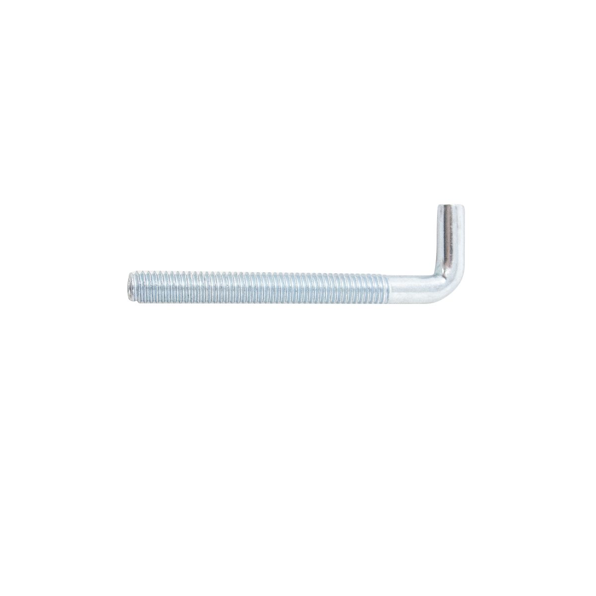 Angled hook M6 60mm Zinc