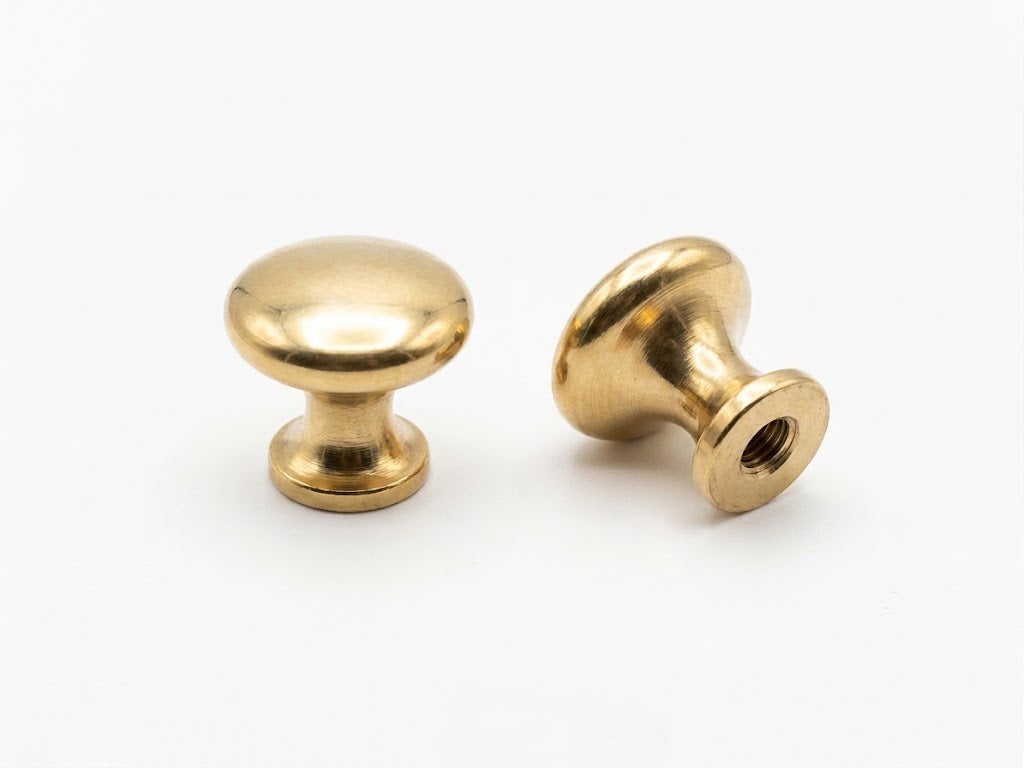Knopp/Krok Inga-Lill 15mm Obehandlad Mässing