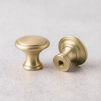 Knob Satin Brass 30-40 mm