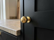 Knob Elsa 20-25mm Unlacquered Polished Brass