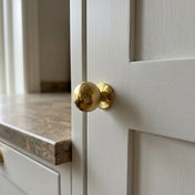 Knob Elsa 20-25mm Unlacquered Polished Brass