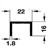 Ceiling Track ALU 55