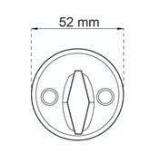 Cylindervred 40 Mässing