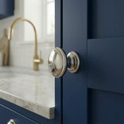 Knop 31 mm Nikkel