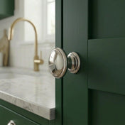 Knop 31 mm Nikkel