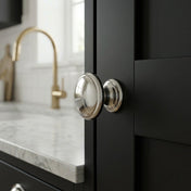 Knop 31 mm Nikkel