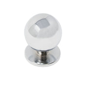 Knopp Elsa Blank Krom