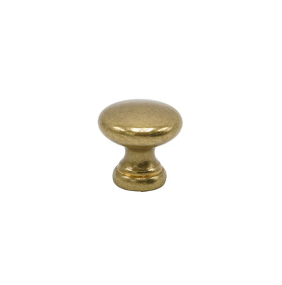 Knob Eva 17mm Unlacquered brass