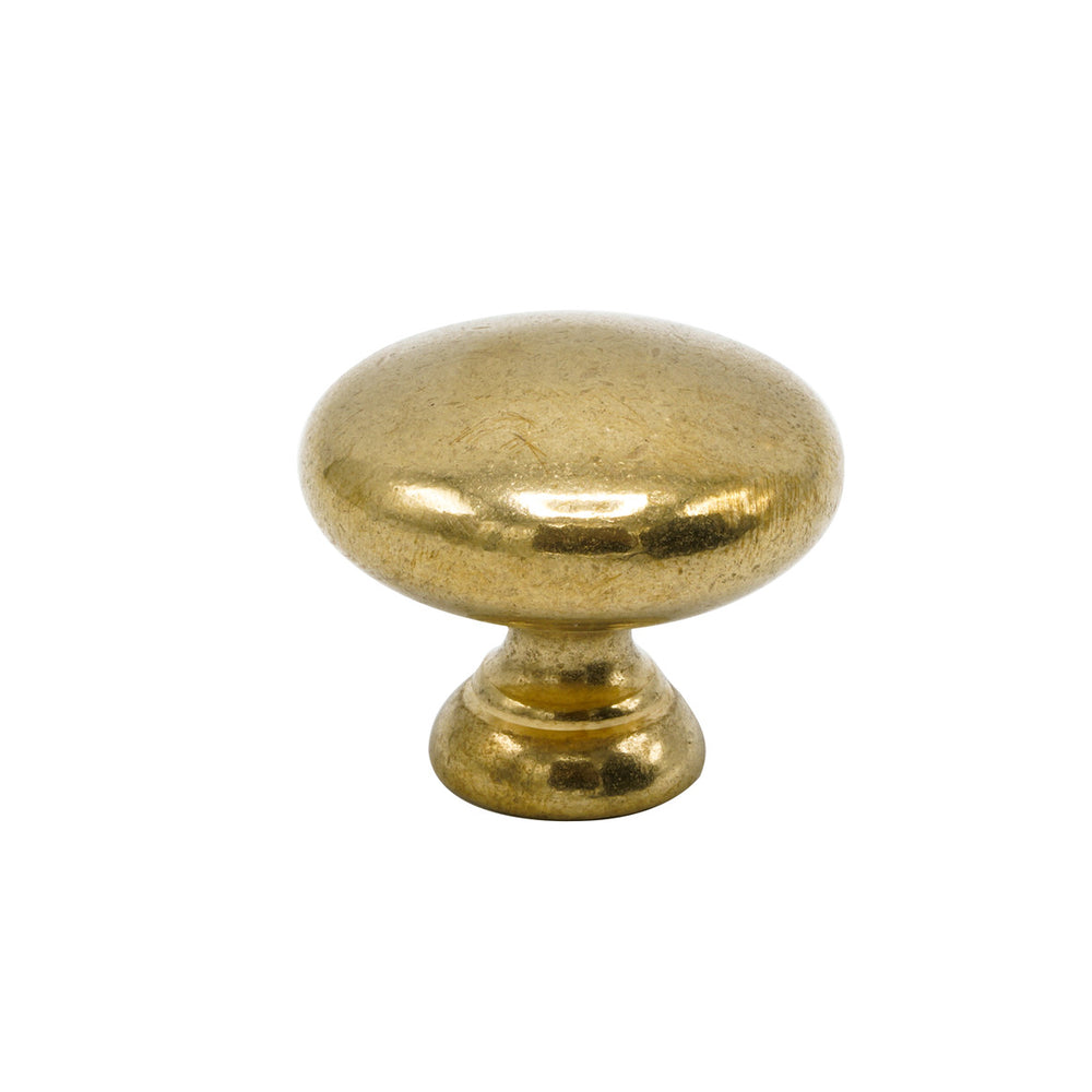 Knob Eva 32mm Unlacquered brass
