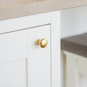 Knob 411 24mm Brass