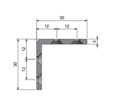 Angle Bracket Stainless Steel 30MM