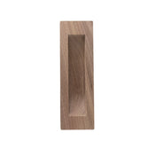Sliding-Door Handle / Recessed Cup Handle Walnut