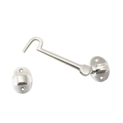Throw Hook/Boat Hasp 100-150mm Satin Nickel