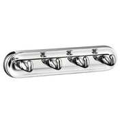 VILLA 4-hook Chrome