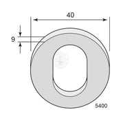 Täckbricka 5400 40mm Trä
