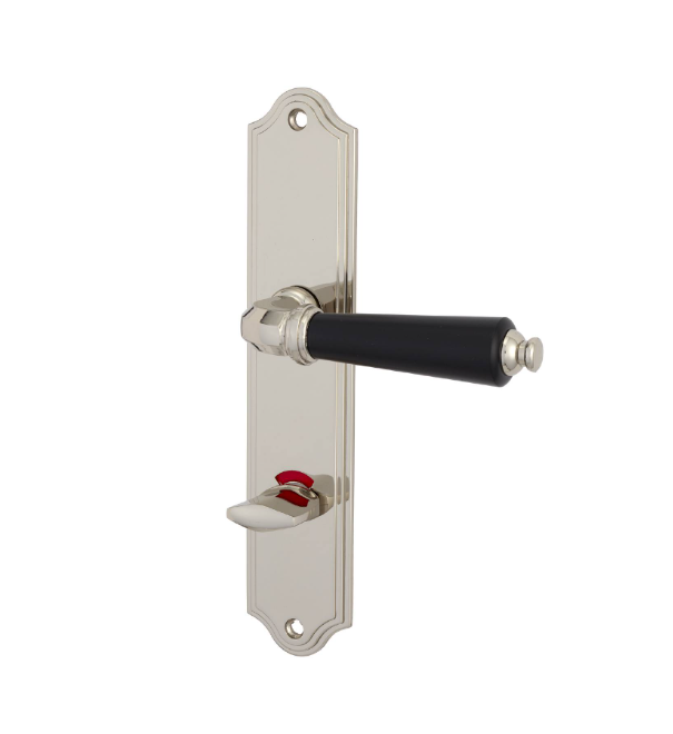 Door Handle 1116 Nickel/Black