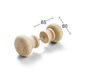 Sauna Knob Pine 60mm