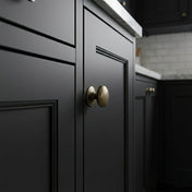 Knop 32-38 mm Brunoxideret