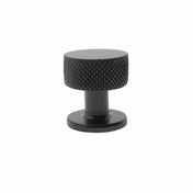 Knob Crown 26-32mm Matt Black