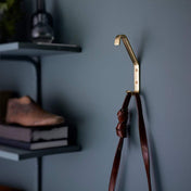 School hook Brass Large