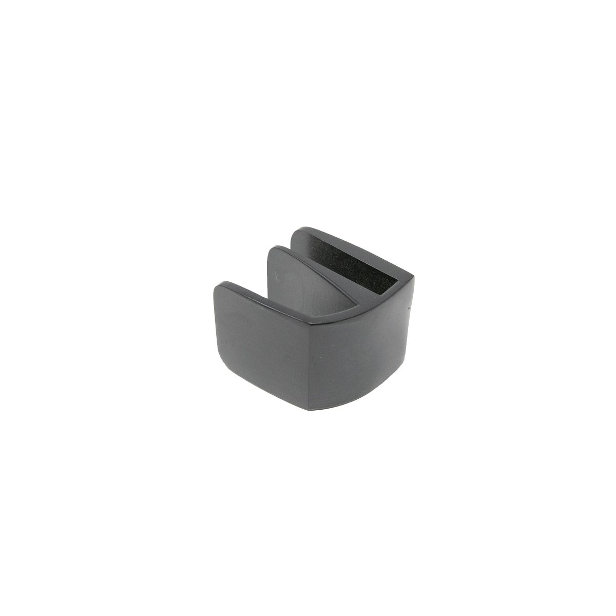 Spegelhandtag Square 2-5mm Svart