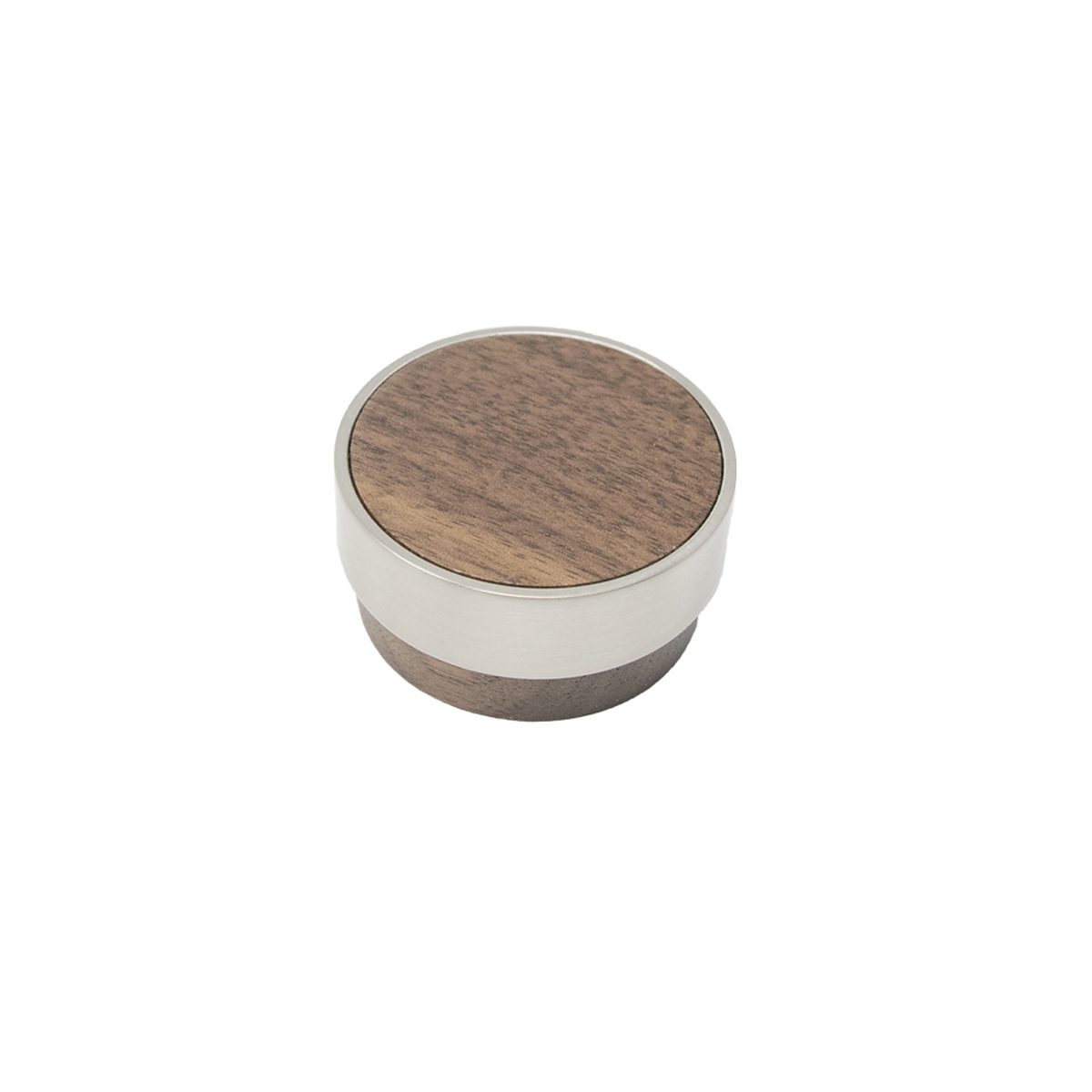 Knopp Cornelius 48mm Valnöt/Matt Nickel