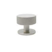 Knob Crown 26-32mm Satin Nickel