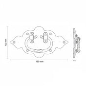 Chest Handle Cast Iron