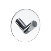 Self-Adhesive Single Hook Base 100 - Chrome