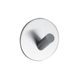 Self-Adhesive Single Hook Base 100 - Stainless steel