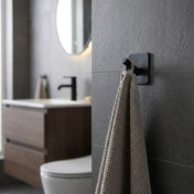 Self-Adhesive Single Hook Base 200 Matt Black