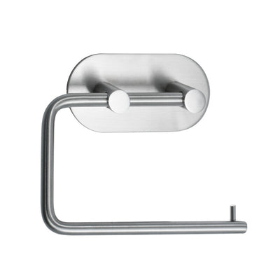 Self-Adhesive Toilet roll holder Base 100 - Stainless steel