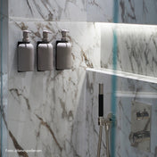 Self-Adhesive Soap-Pump Holder Base 200 - Black