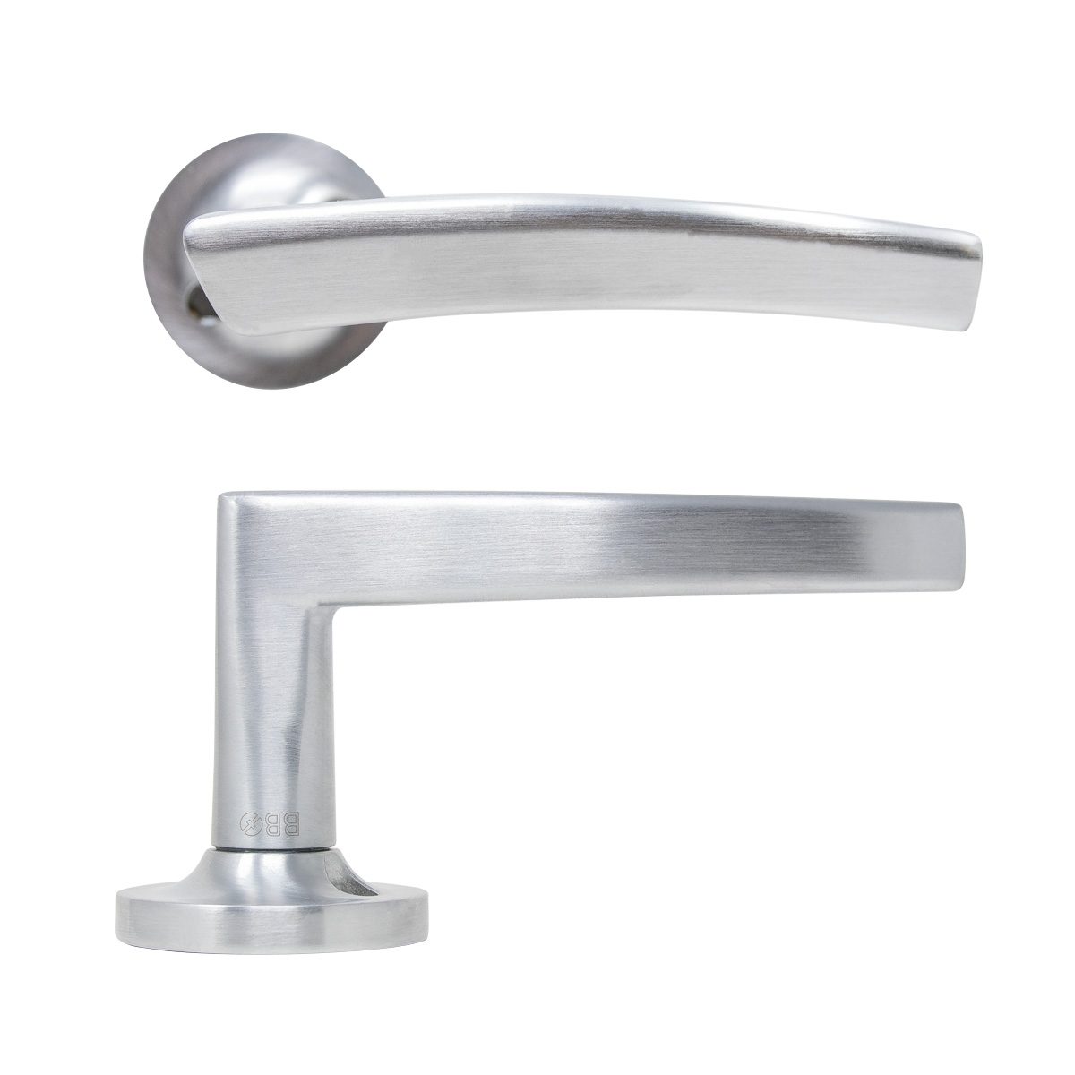 Door Handle Satin Chrome