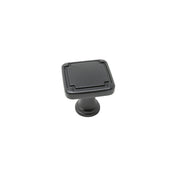 Knob Herman 25mm Black