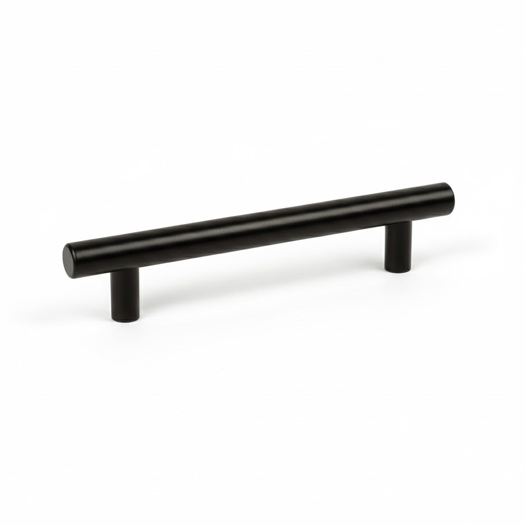 Handle Matteus 96-256 C/C Black Aluminium
