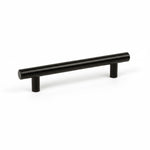 Handle Matteus 96-256 C/C Black Aluminium