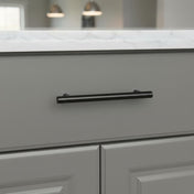 Handle Matteus 96-256 C/C Black Aluminium