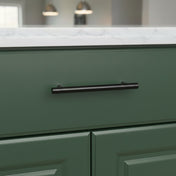 Handle Matteus 96-256 C/C Black Aluminium