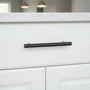 Handle Matteus 96-256 C/C Black Aluminium