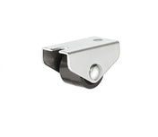 Furniture Castor 15-25mm Zinc/Black Plastic