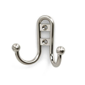 Dubbelkrok Mattborstad Nickel
