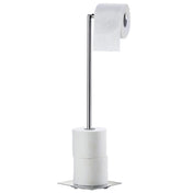 OUTLINE LITE Freestanding Toilet roll holder with Replacement Chrome