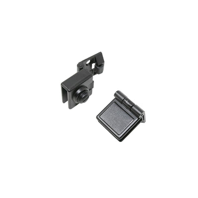 Glass Hinge 2-6mm Black