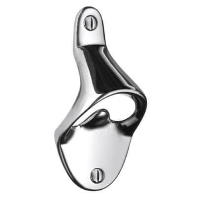 Wall-Mounted Bottle Opener Chrome