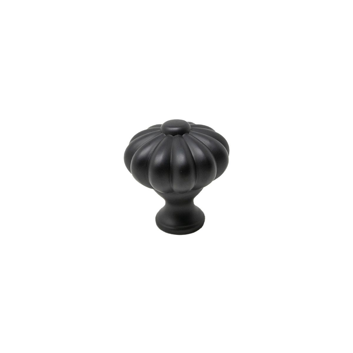 Knopp Flora 33mm Svart