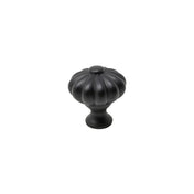 Knopp Flora 33mm Svart