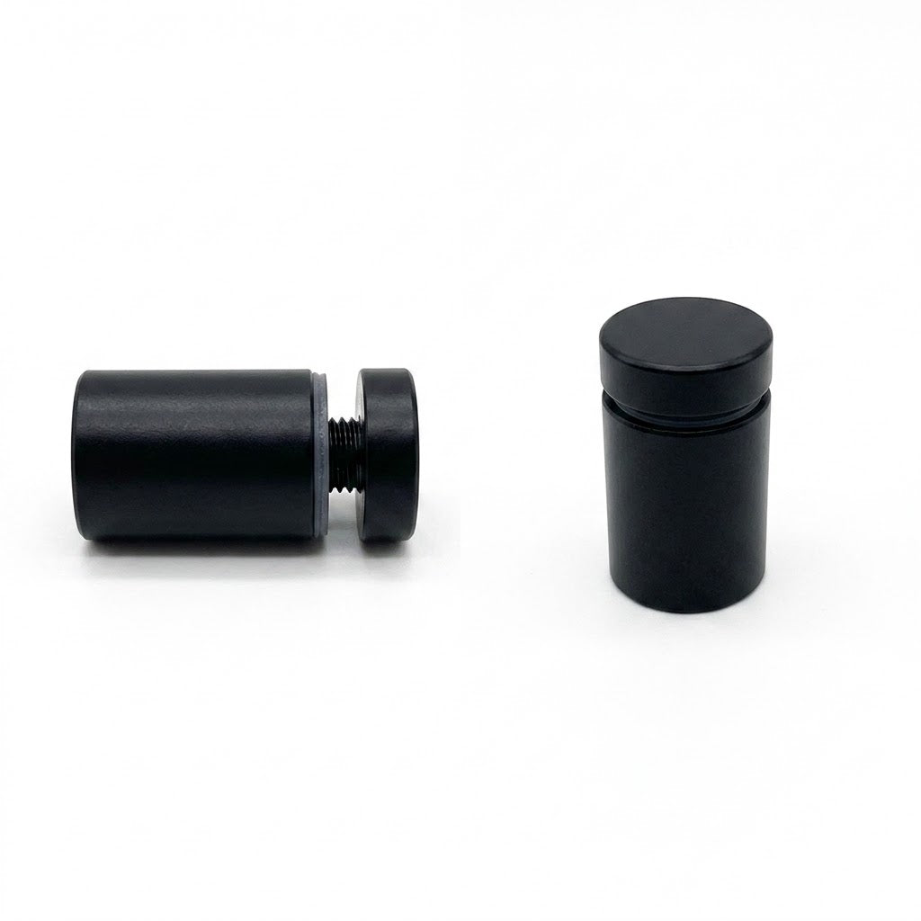 Distansfäste 19x25mm Svart